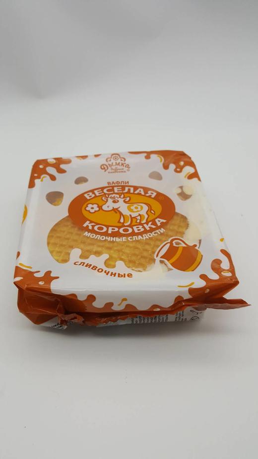 开心牛拉丝饼干奶油味150g 商品图0