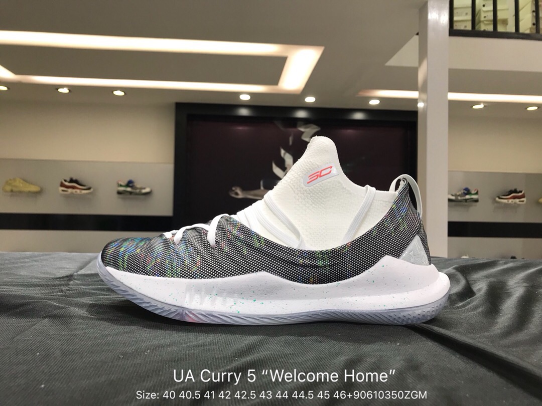 库里5代签名战靴篮球鞋UA Curry 5 Welcome