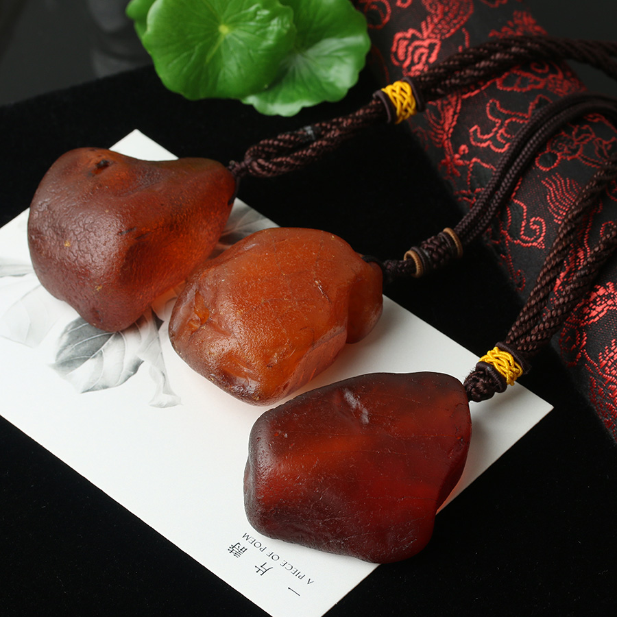 【d47565】蜜蜡原石手把件