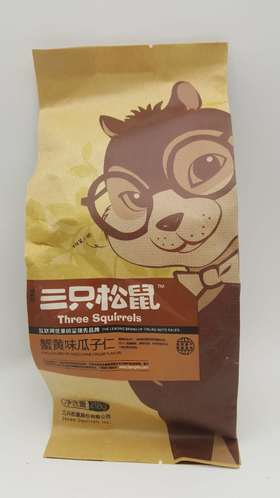 三只松鼠蟹黄味瓜子仁218g