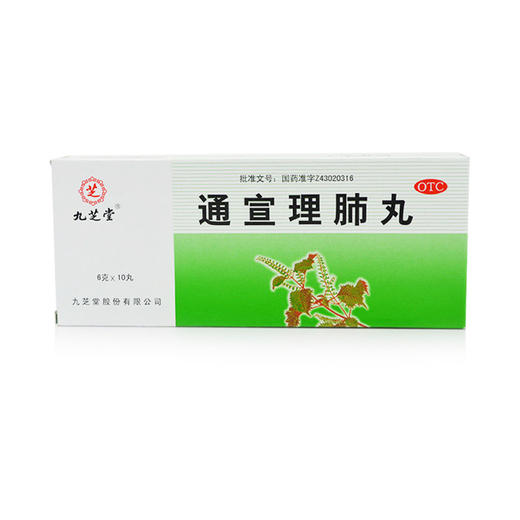 (兴)通宣理肺丸(大蜜丸)_九芝堂_6g*10丸 商品图0