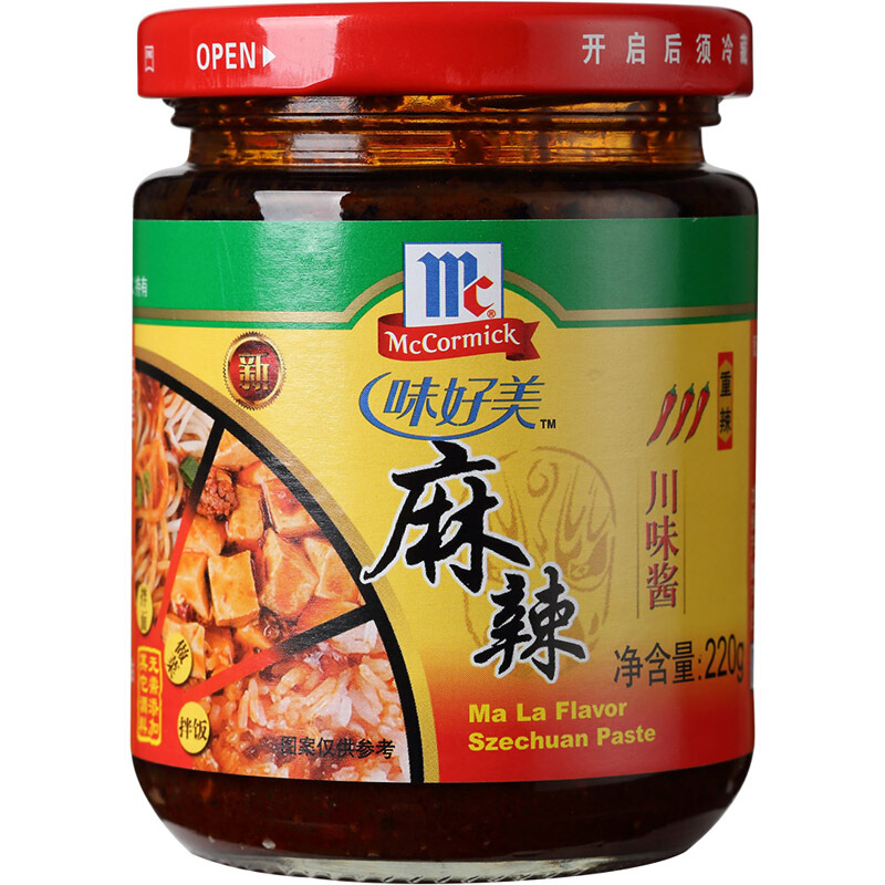 味好美麻辣川味酱220g