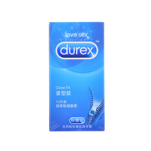杜蕾斯紧型装天然胶乳橡胶避孕套_49mm*12只 商品图0