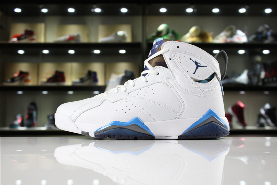 jordan乔丹7 air jordan 7 retro "french blue"货号:304775-107 乔7