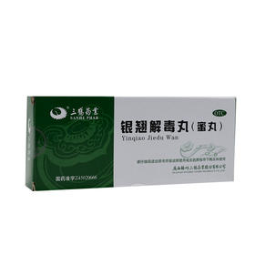 银翘解毒丸(蜜丸)_三鹤药业_9g*10丸