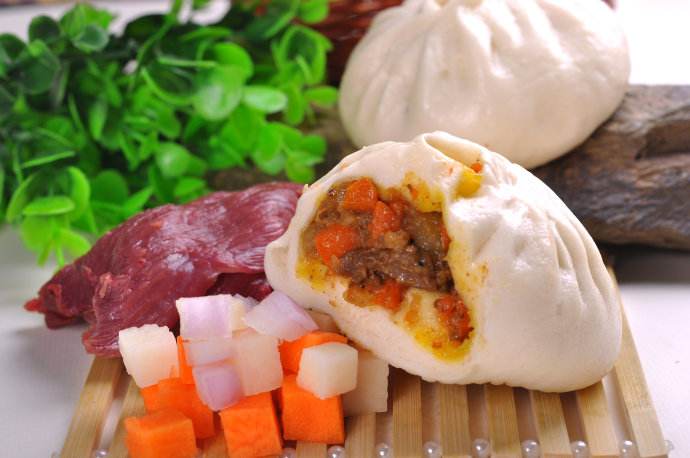 咖喱牛肉包