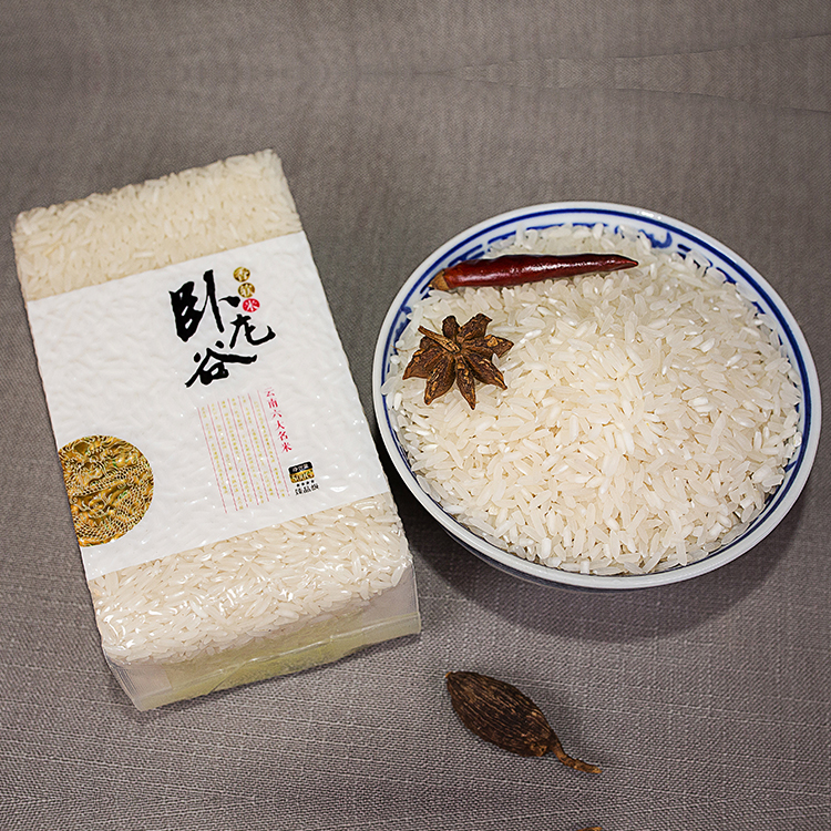 红河开远特产卧龙谷香软米臻品级云恢290富硒米4*500g