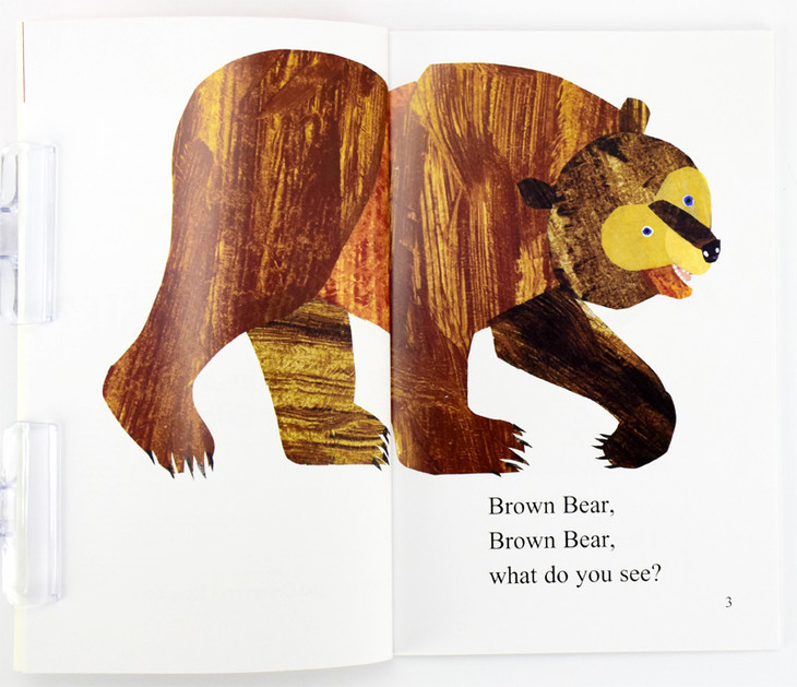 【中商原版】艾瑞卡尔经典绘本套装 英文原版 棕熊系列4册 分级读物6
