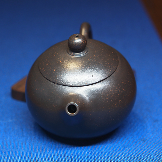 西施壶黑金刚紫砂壶送礼自用