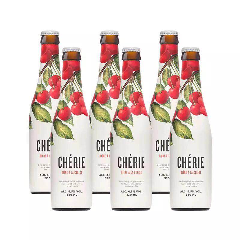 不可单独购买 |250ml比利时精酿奢莉樱桃味小麦啤酒 1支