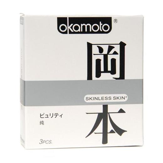 冈本纯天然胶乳橡胶避孕套_53mm±2mm*3只 商品图0