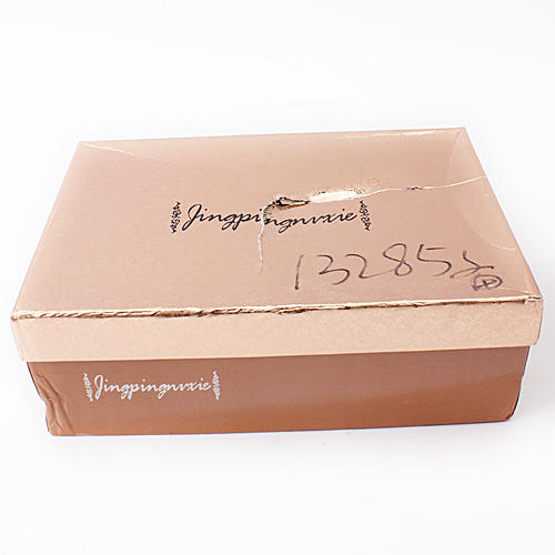 37码粗跟凉拖女高跟凉鞋露趾头层牛皮防水台女鞋C43 商品图6