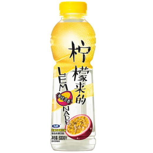 达能柠檬来的复合水果饮料（柠檬口味）500ml 商品图0