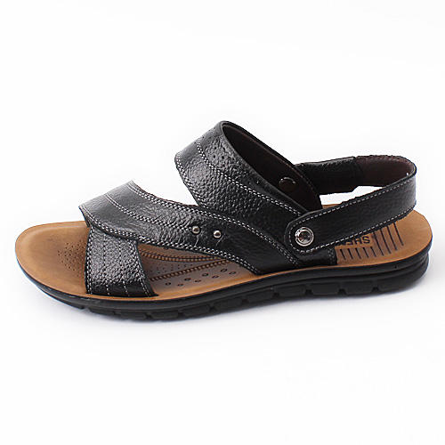 圣高42码头层牛皮沙滩鞋男凉鞋C12 商品图1