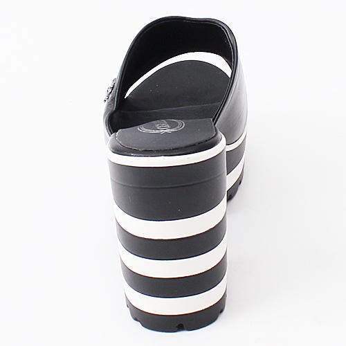 37码粗跟凉拖女高跟凉鞋露趾头层牛皮防水台女鞋C43 商品图2