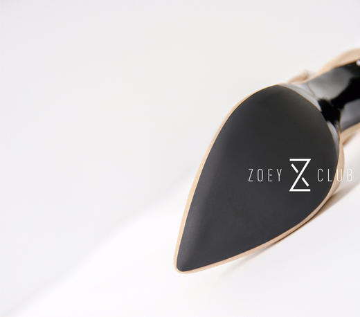 绒面尖头高跟鞋 商品图6