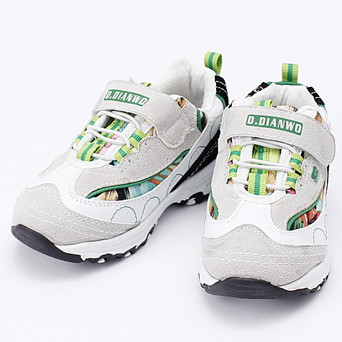 25码绿色宝宝单鞋休闲跑步运动鞋 F3