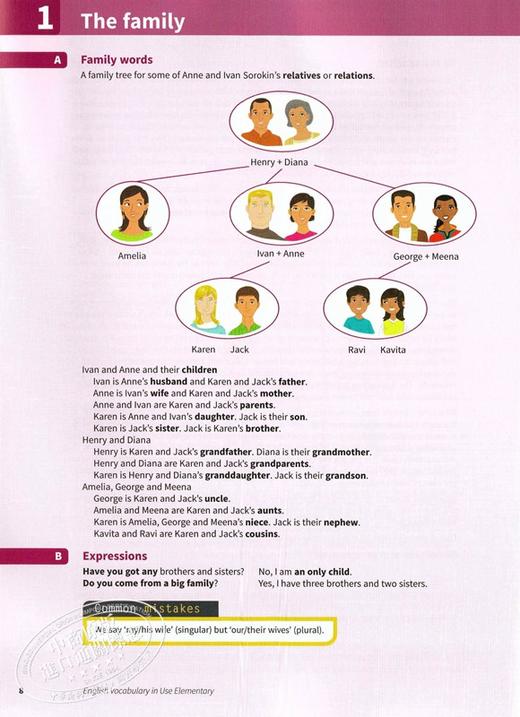 【中商原版】剑桥入门级英语词汇 英式英语配答案和电子书 英文原版English Vocabulary 商品图1