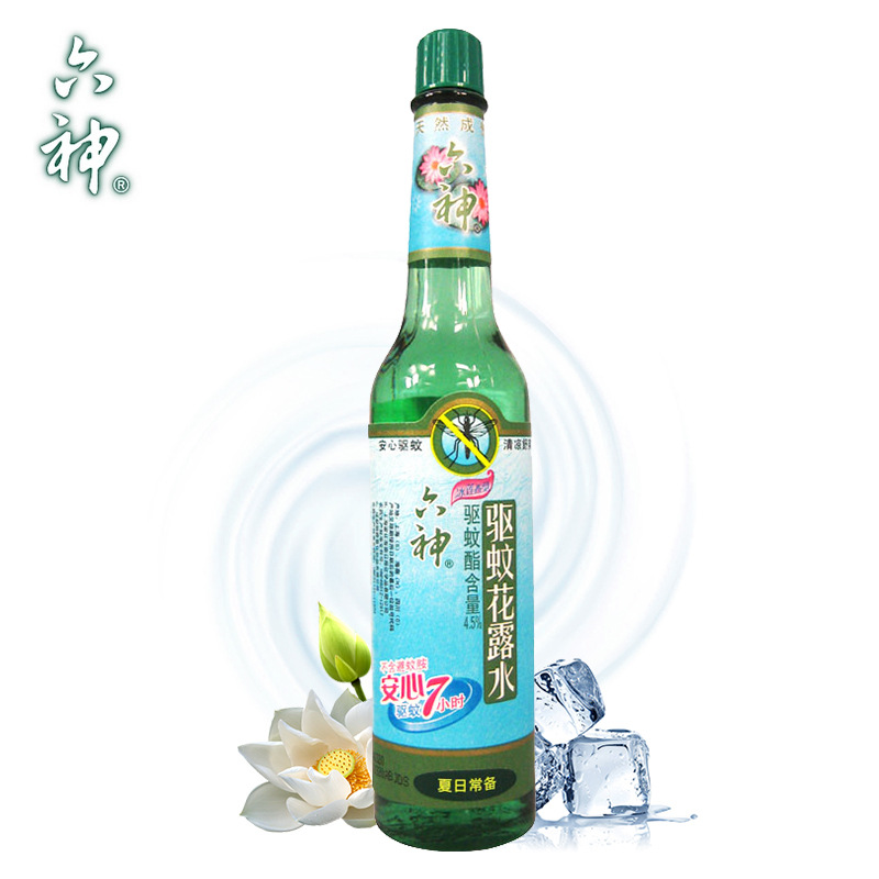 六神驱蚊花露水(冰莲香型) 195ml /8823