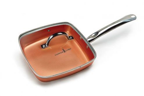 copperchef 铜大厨陶瓷不粘锅方形平底煎炒锅