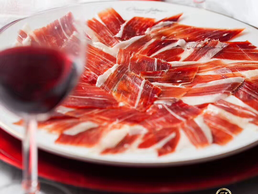 【全国包邮,偏远地区除外】西班牙 伊比利亚 5j火腿 70g*5包装 橡果黑