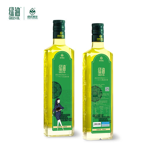 【绿优原生】 野生山茶油 低温压榨清香型500ml 商品图1