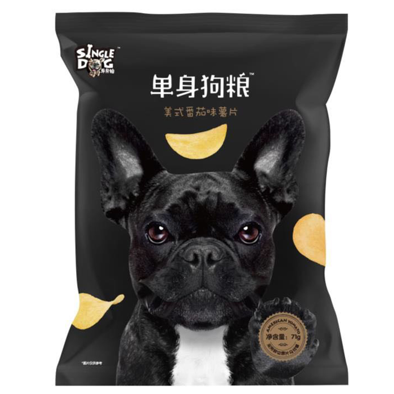 (箱规:20包)单身狗粮71g