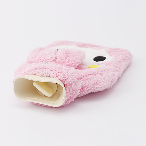 卡通毛绒橡胶冲水注水热水袋加厚防爆暖水袋暖手宝A24 商品图1