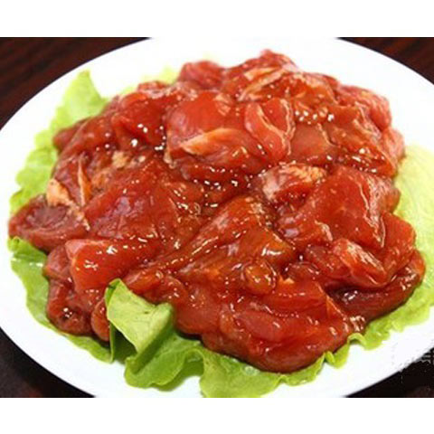 牛肉片(腌制)