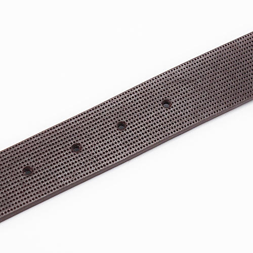 法得西棕色男士真皮皮带商务休闲平滑扣裤腰带_A13 商品图1