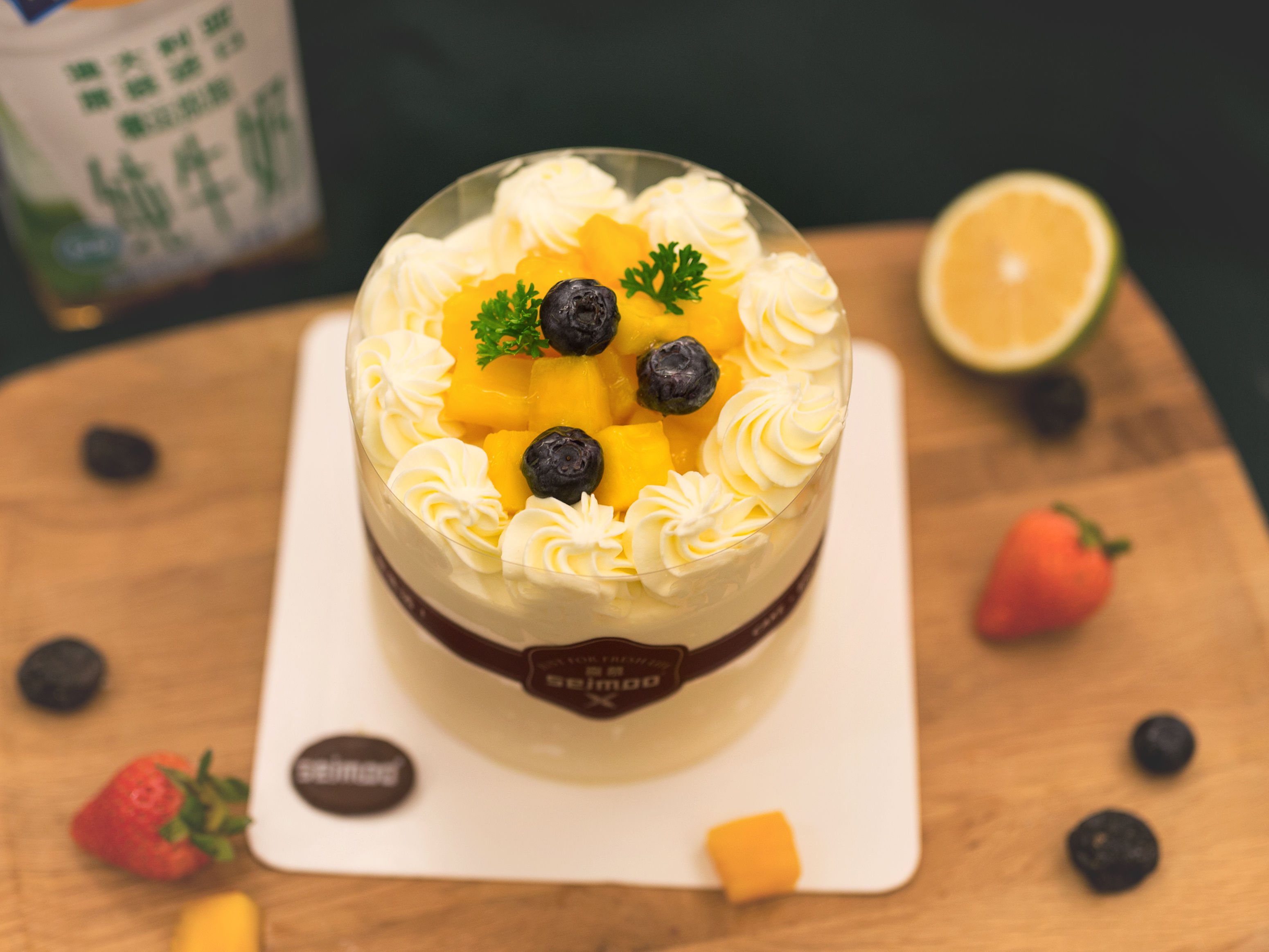 4寸稀奶油蛋糕(赠品不可购买)