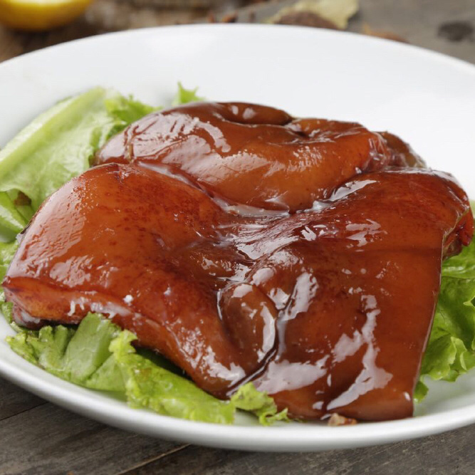 云杉原味香猪头肉300克*2袋 再送鸡汤干豆腐150克*2袋