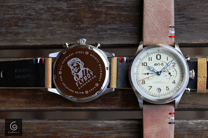 英国avi8flyboylafayette拉斐特飞行队飞行员计时码表av4054