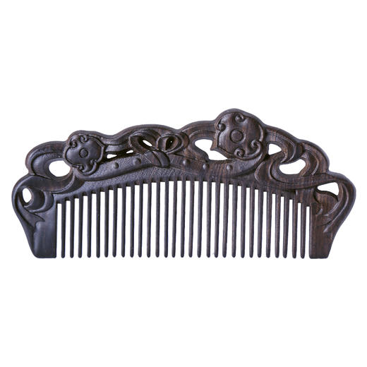 【周广胜木梳】沉贵宝木梳丨祥云如意丨全国包邮  商品图1