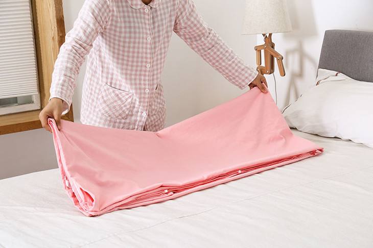 精致卫生旅行必备 舒适纯棉隔脏睡袋 只有ipad大小轻便又实用