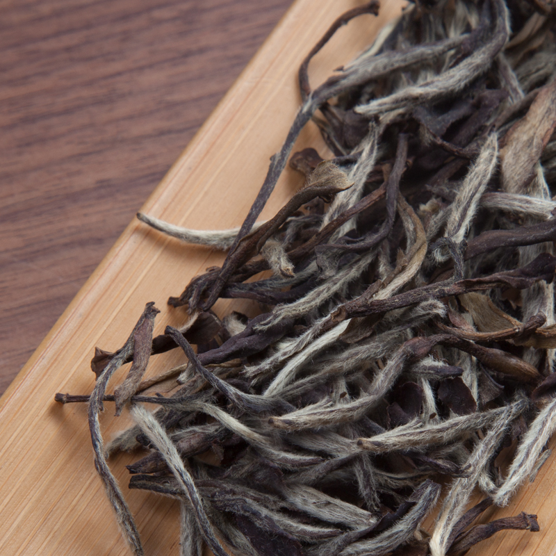 大与茶问政和特级白牡丹2011年高山春季正宗陈年老白茶