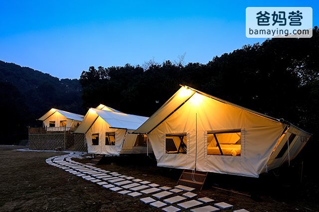 5星奢华帐篷基地!牛路野营帐篷谷亲子套餐!