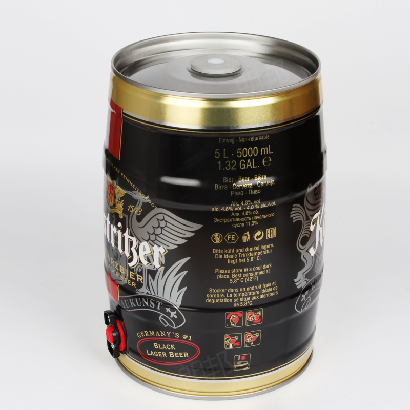 011819卡力特黑啤酒5l