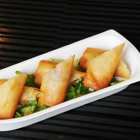 三丝炸春卷