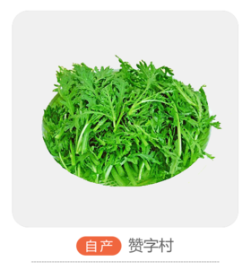 自产茼蒿