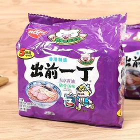 出前一丁东京酱油猪骨汤味油炸方便面