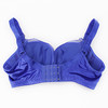 75B蓝色聚拢调整型文胸刺绣性感内衣收副乳A15 商品缩略图1