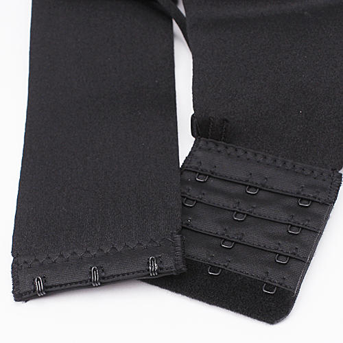 34/75黑色调整聚拢型性感一片式无痕美背文胸侧扣A15 商品图2