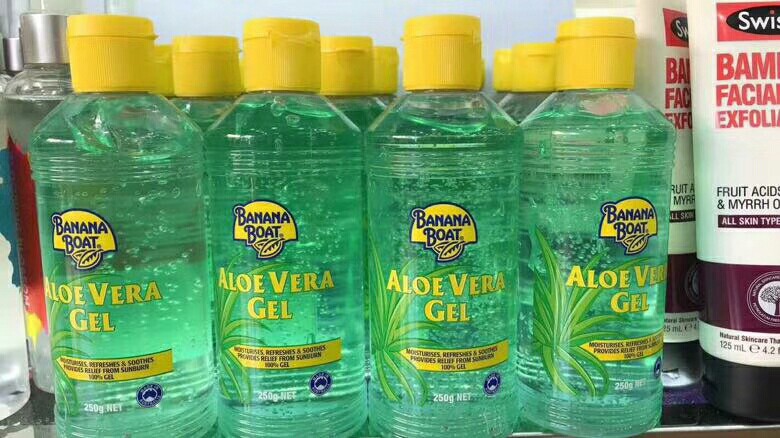 banana boat 香蕉船晒后修复芦荟胶啫喱