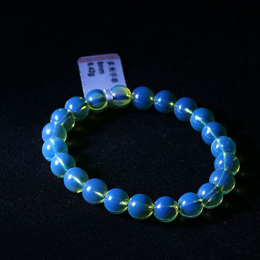 【48131】多米尼加蓝珀手串