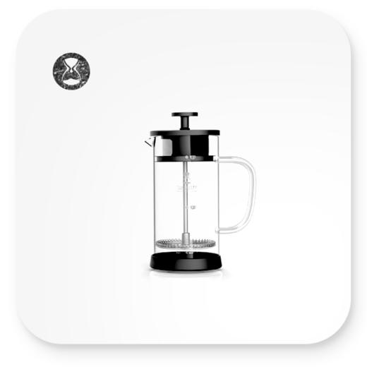 小黑超滤法压壶 商品图0