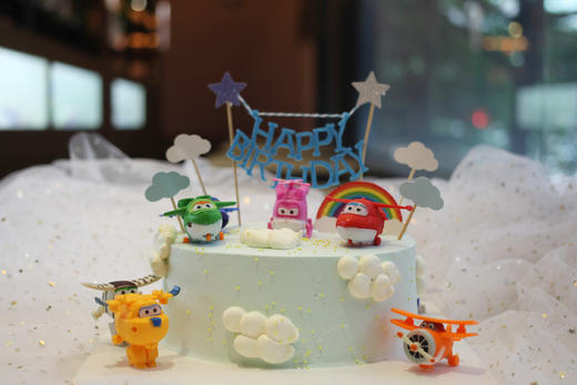 场景主题蛋糕系列｜超级飞侠3，如图款式，新鲜水果，动物性淡奶油~ 商品图0