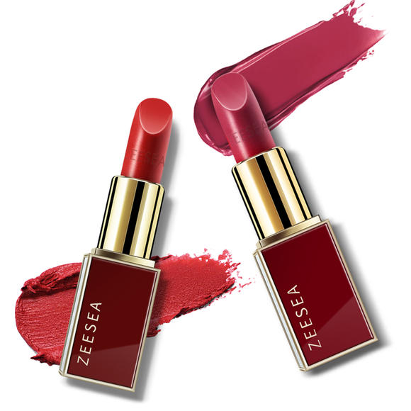 zeesea滋色雾面哑光口红持久保湿非不脱色不