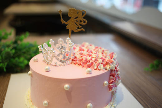 场景主题蛋糕系列｜皇冠少女，如图款式，新鲜水果，动物性淡奶油~ 商品图2