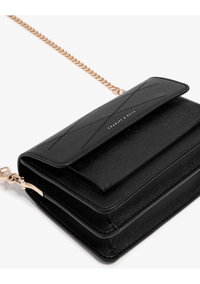 小ck原单正品小方包 欧美风琴包翻盖单肩女包 包邮 3天无理由退换